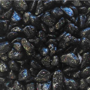 OM-1081C naturalny grys do akwarium emaliowany 3-5 mm 2kg