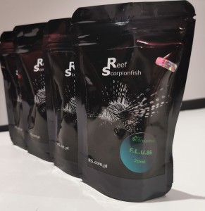 Reef Scorpionfish F.L.U. 86 przyśpiesza wzrost koralowców 20ml  Stara Szata Graficzna