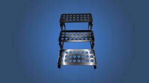 Akrylowa podstawka półka na szczepki koralowców FSM72H