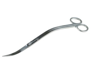 Nożyczki akwarystyczne SunSun fala zagięte 25cm SC-01