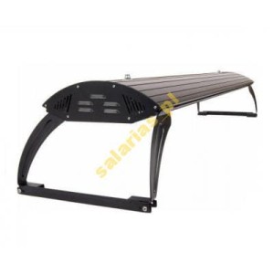 Nóżki aluminiowe Nogi do lampy T5 CZARNE