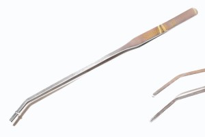 PĘSETA Penseta Pinceta Zagięta Zgięta 26,5cm