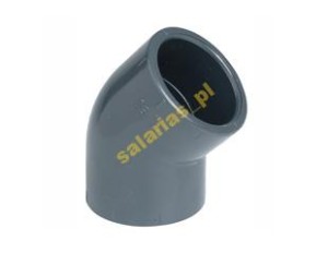 Hydraulika PVC KOLANKO 45* średnica 40mm KRAKÓW