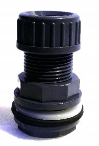 Śrubunek/przelot z nakrętką 25mm