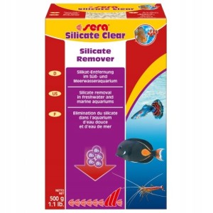 SERA Silicate Clear 500g na okrzemki krzemiany