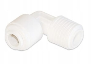 Szybkozłączka 90 kolanko z gwintem 1/8'' RO osmoza