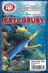 Ichthyo Trophic Kryl gruby pokarm mrożony 100g