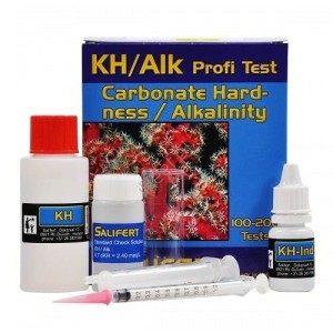 Salifert test na KH twardość węglanowa